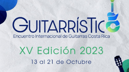 Guitarrístico <br>13 al 21 de octubre, 2023 <br>Anfiteatro Municipal de Cartago