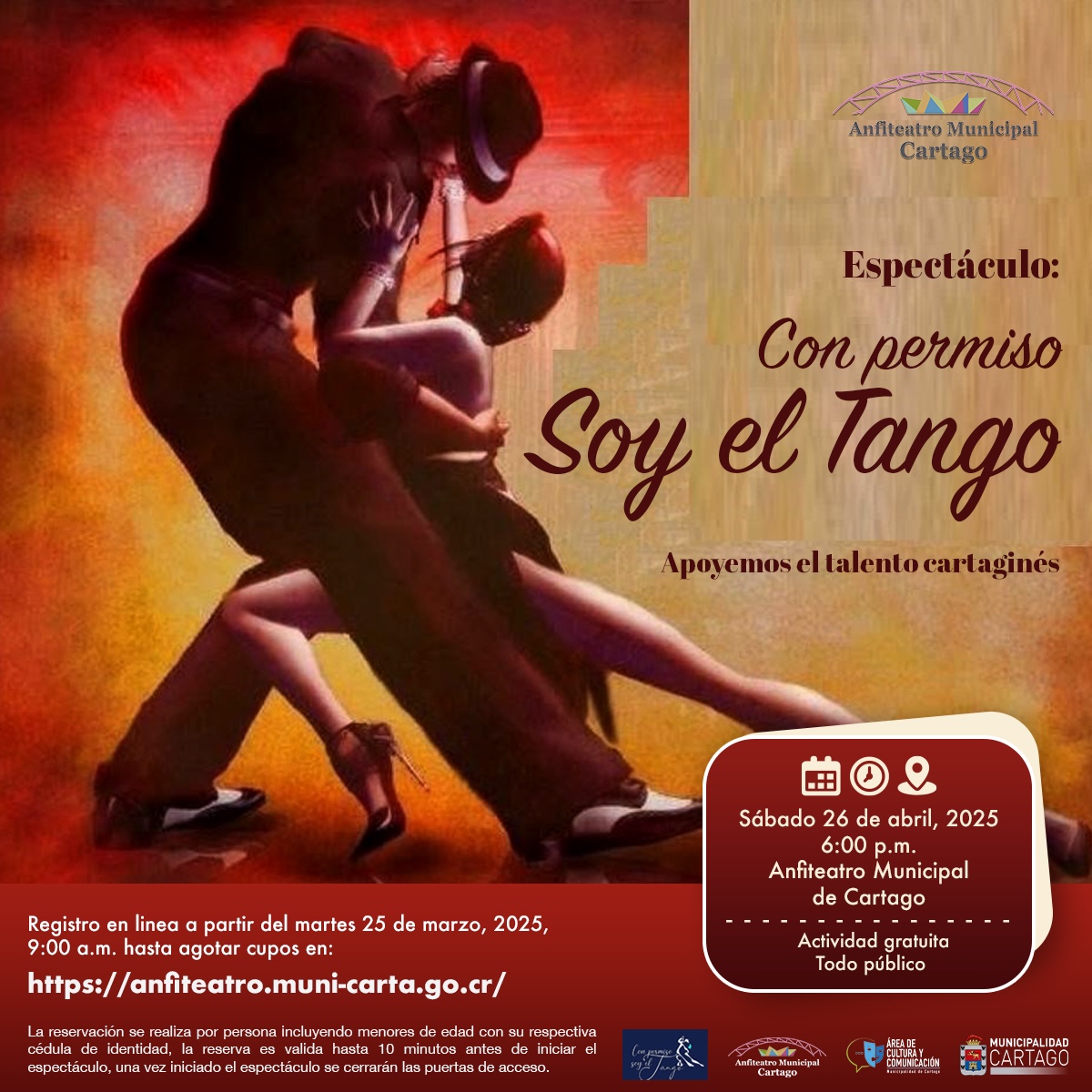 Espectáculo: "Con permisoSoy el Tango"