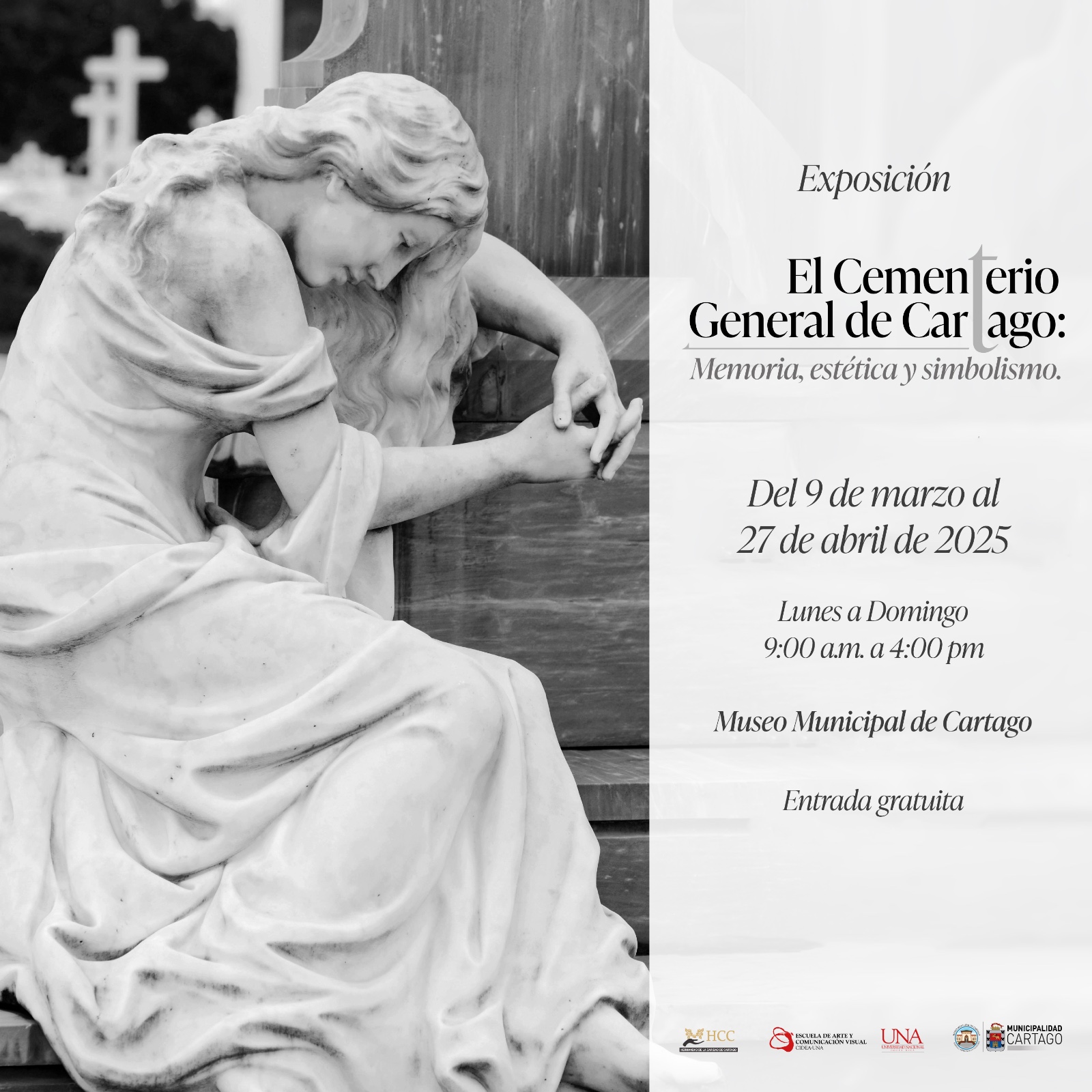 Exposición: El Cementerio General de Cartago: Memoria, estética y simbolismo.