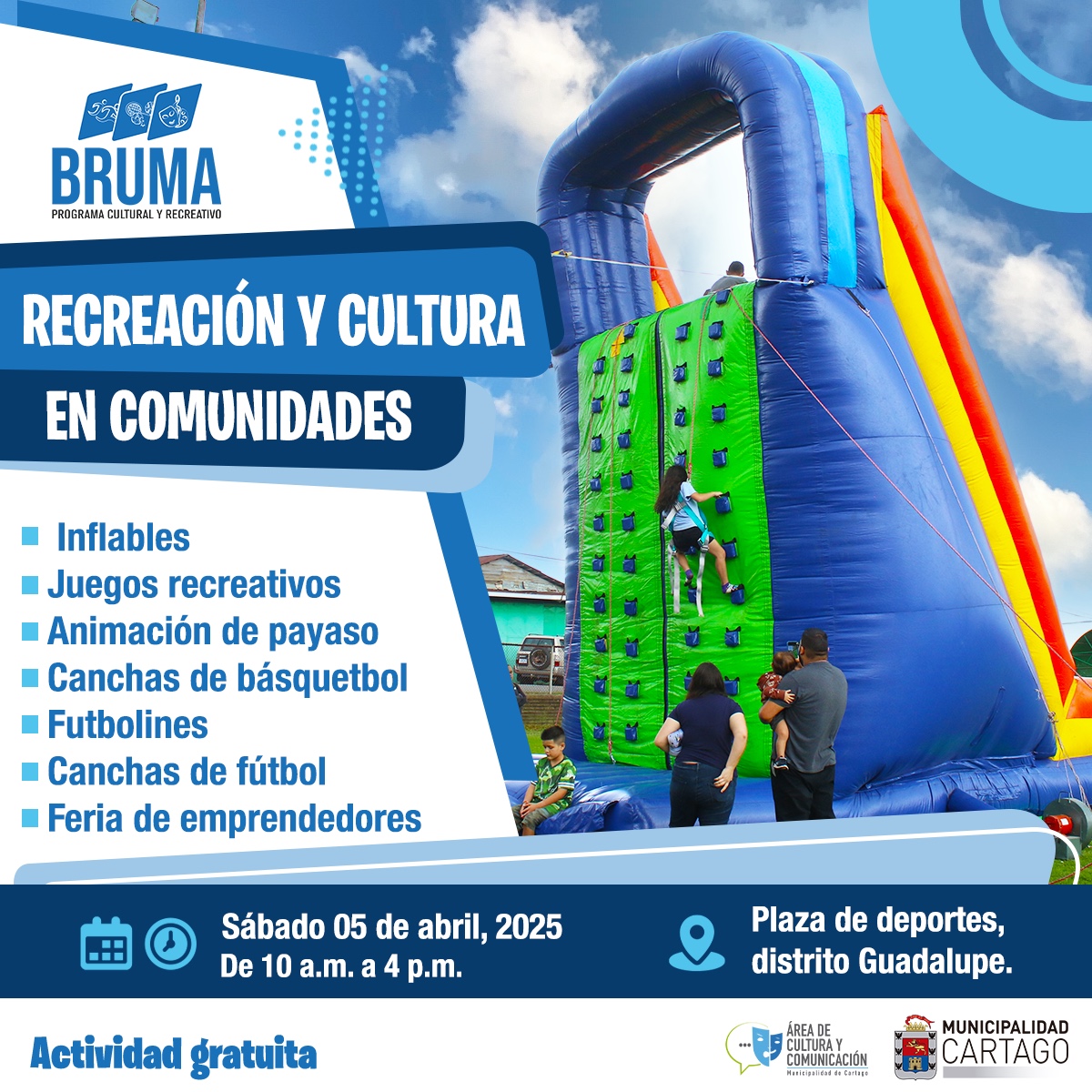 Programa: Bruma, recreación y cultura en comunidades